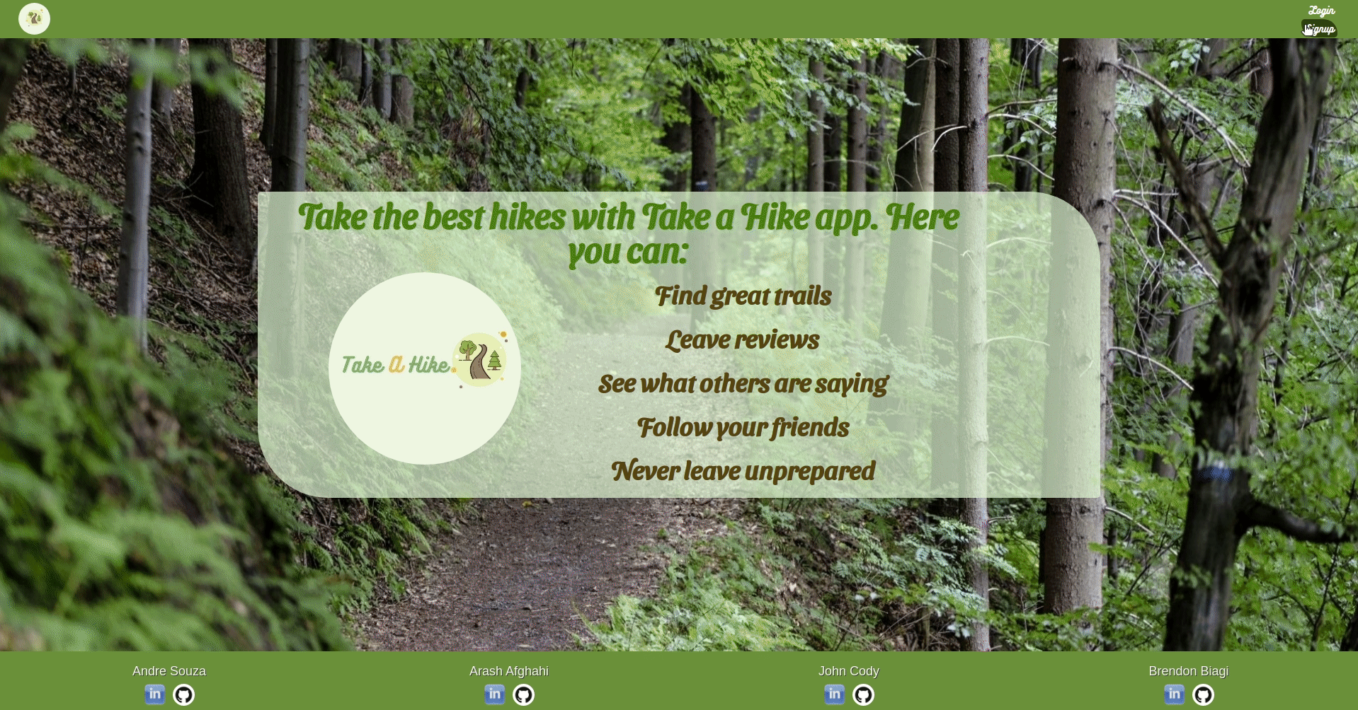 Take a Hike gif
